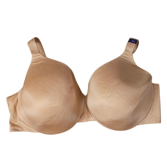 Catherines Intimates Underwire Bra 52D Cups and Wings New Beige - Picture 1 of 4